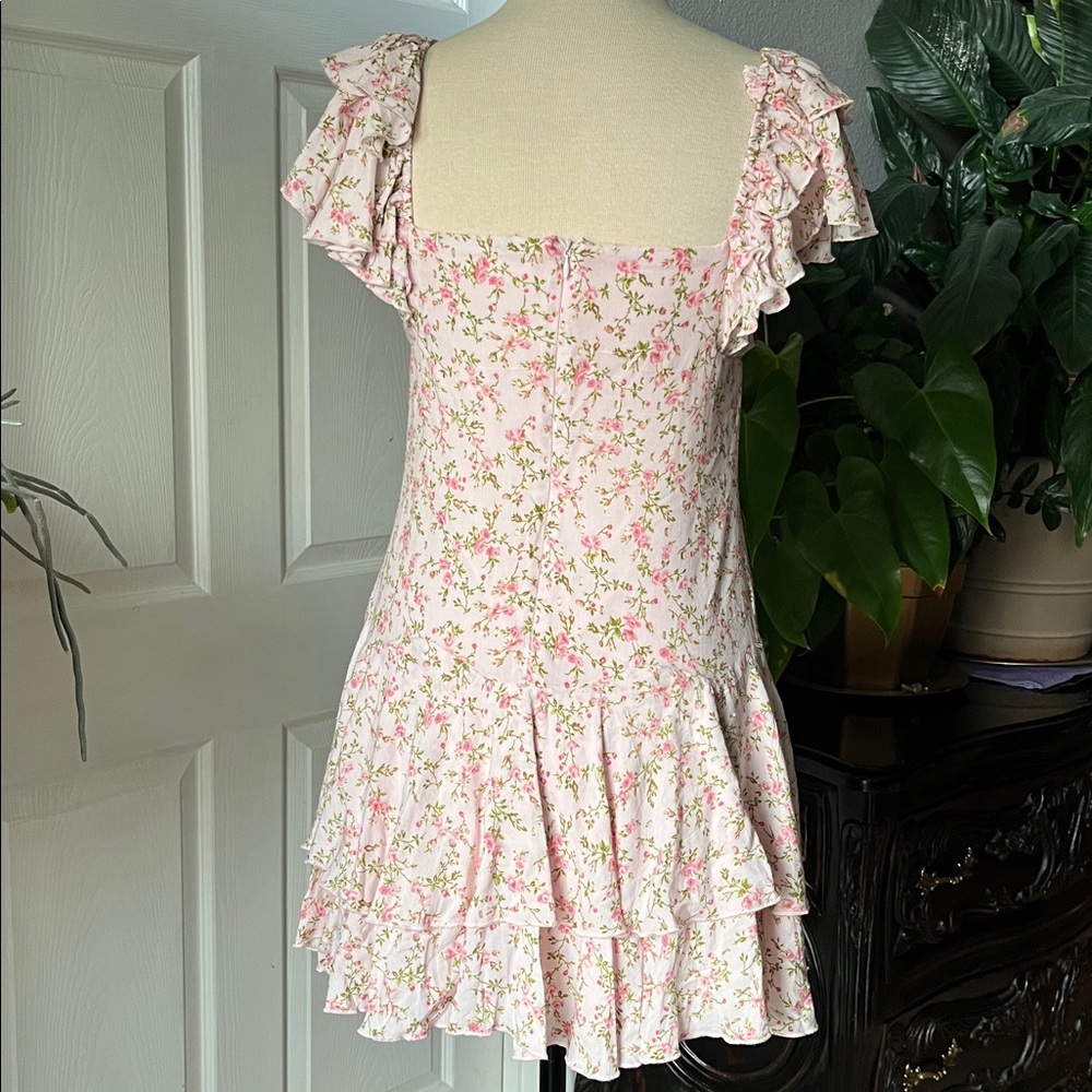 Altar'd State Pink Floral Dress - Picture 6 of 8